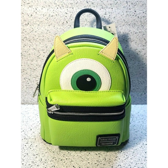 Loungefly Handbags - Loungefly Disney Pixar Mike Wazowski Mini Backpack